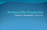 Arizona Elite Properties Our Property Management Services
