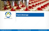 Food and Beverage Solution Footprint