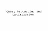 Query processing and optimization (updated)