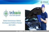 Global Autonomous Vehicle Development Platform Market 2017 to 2021