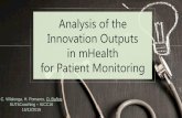Analysis of the Innovation Outputs in mHealth for Patient Monitoring