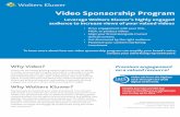 Wk video sponsorships