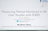 Measuring Mental Workload in IIR User Studies with fNIRS
