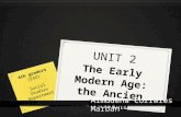 Unit 2 the early modern age  ancien regime