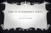 Top 10 ecommerce sites