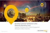 Boosting customer satisfaction while reducing operating costs | Creating a customer-centric channel engagement strategy for Utility companies