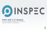 Introduction to InSpec and 1.0 release update