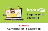 KnowRe - Gamification in education - Manu Melwin Joy