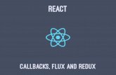 Data Handling in React: Callbacks, Flux, and Redux