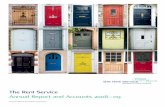 The Rent Service Annual Report 2008-9