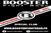 Catalogue Booster Fight Gear France spécial club 2016