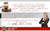 Protecting women’s divorce rights since 1999, legal-yogi.com will arrange a free consultation with lawyers for women, specializing in divorce and family law in Nebraska.