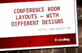Conference room layouts