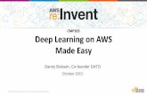 (CMP305) Deep Learning on AWS Made EasyCmp305