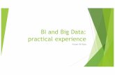 Future Of Data Paris - BI and Big Data