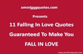 11 Falling In Love Quotes