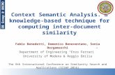 Context Semantic Analysis: a knowledge-based technique for computing inter-document similarity