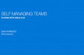Self managed teams Agile+UX