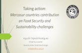 Taking action: Mercosur countries contribution on food security and sustainability challenges