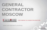 InterTech is a general contractor in Moscow