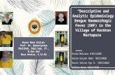 Epidemiologi deskriptif dan analitik Penyakit DBD di Kelurahan Keraton Martapura(Descriptive and analytic epidemiology dengue haemorrhagic fever (dhf) in the village of kraton martapura)