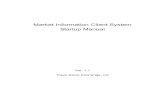 Market Information Client System Startup Manual