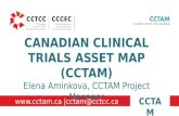 The Canadian Clinical Trials Asset Map (CCTAM) – Signaling Canada’s clinical research strengths’ globally - Elena Aminkova