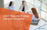 2015 Transfer Pricing Ukraine Overview