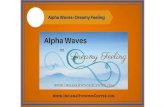 Alpha waves=That Dreamy Feeling