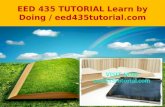 Eed 435 tutorial learn by doing   eed435tutorial.com