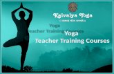 Yoga teacher training courses