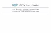 CFA Written Report