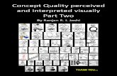 Concept quality perceived and interpreted visually – part two