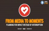 Inspiring Marketing Episode 3: From Media to Moments