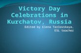 Victory day in Kurchatov, 2015