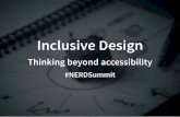 Inclusive Design: Thinking Beyond Accessibility | NERDSummit 2017