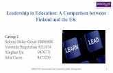 Leadership in Education (Finland VS UK)