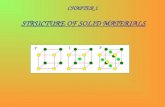 Structure of Solid Materials