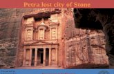 Petra human settlement