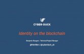 BIMA Blockchain Breakfast Briefing | Benjamin Maugain Presentation | Cyber-Duck