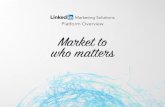Linkedin Marketing Solutions Overview - December 2016
