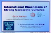 International Dimensions of Strong Corporate Cultures by Carrie Vanston for World Affairs Council