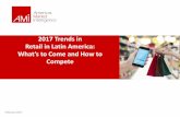 2017 Trends in Retail in Latin America