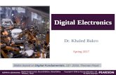 Digital Electronics Fundamentals Ch3 Logic Gates_Dr. Khaled Bakro د. خالد بكرو