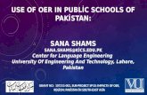 OER Use by Public School Students in Pakistan