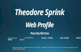 Web Profile Theodore Sprink