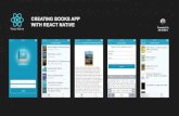 Creating books app with react native