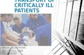 Transport of critically ill patients