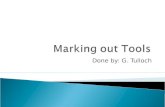 Marking out tools ppt