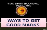 Ways to get good marks
